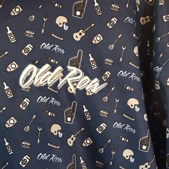 NWT‎ Old Row Navy Men's 3x Polo Shirt Tailgater pattern - Picture 3 of 7